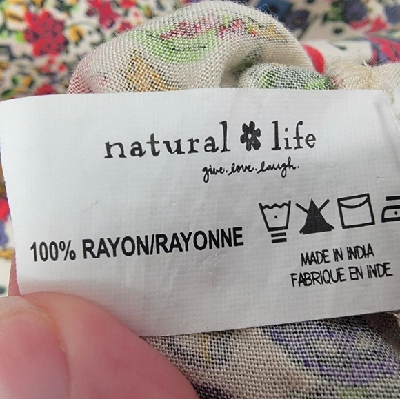 Natural Life Tunic Woman Small Button Up - Picture 8 of 9